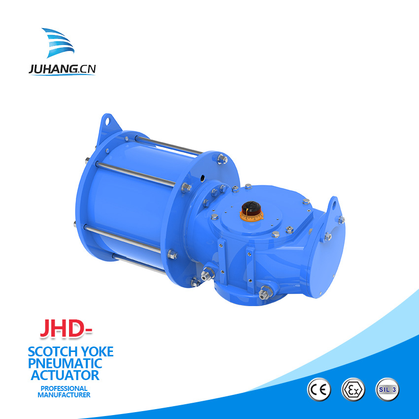 pneumatic actuator ၏လုပ်ဆောင်မှုနိယာမကို အသေးစိတ်ဖော်ပြထားသည်။