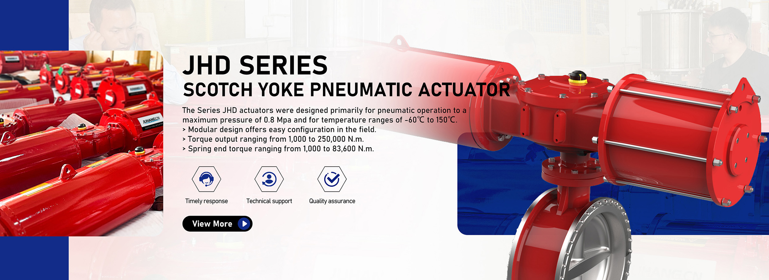 SCOTCH Yoke Actuator