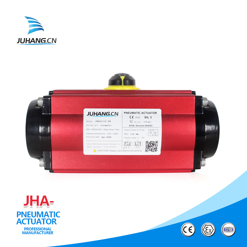 အပူချိန်မြင့် Pneumatic Actuator