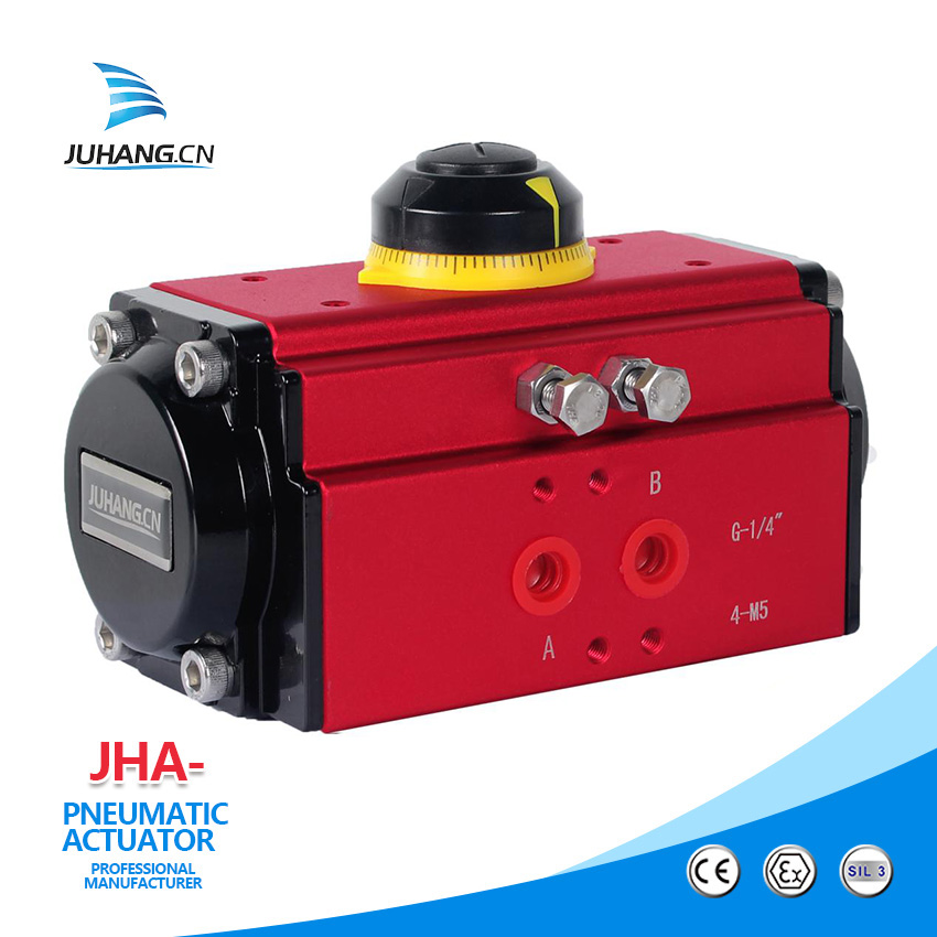 ကြီးမားသော Output Torque Pneumatic Actuator