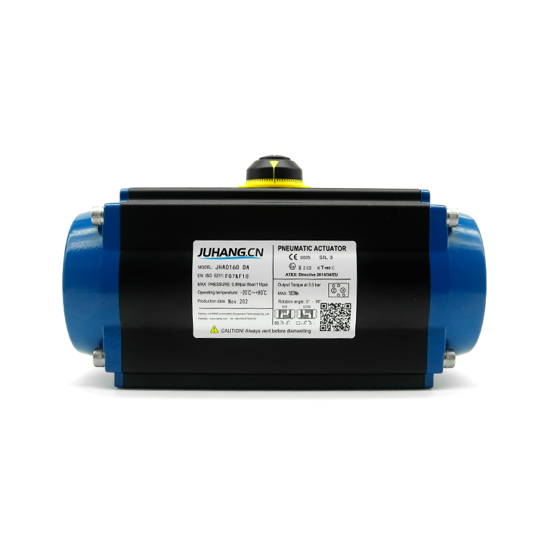 pneumatic actuator ထိန်သိမ်းနှင့် Pinion နှစ်ဆ jha0160da